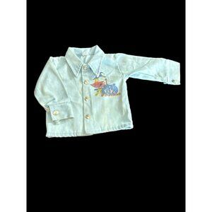 Donmoor 2T boys denim long sleeve Jacket 70’s vintage Witches Brew VTG Halloween